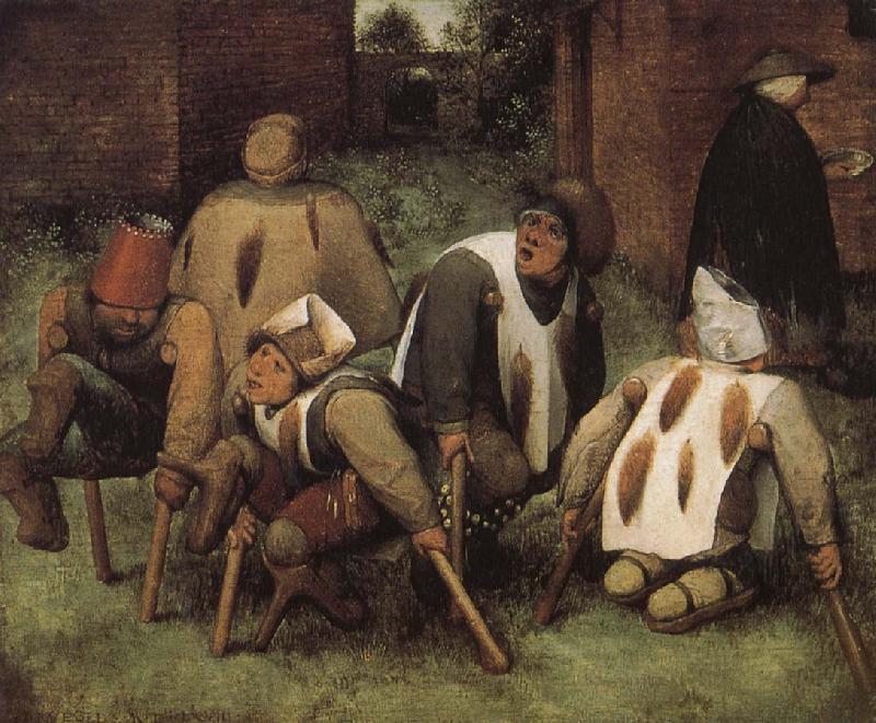 Pieter Bruegel Beggars Norge oil painting art